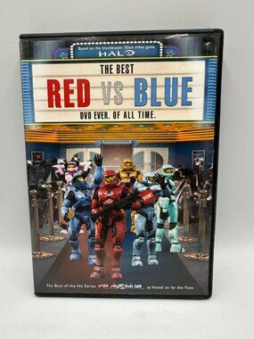The Best Red Vs Blue DVD Ever Of All Time Based On Halo Xbox 360 Rooster Teeth